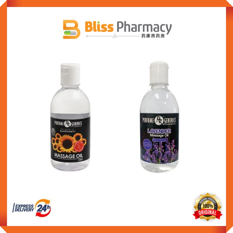 Perfume Generics Body Massage Oil ORIGINAL 410ml (Lavender / Sunflower