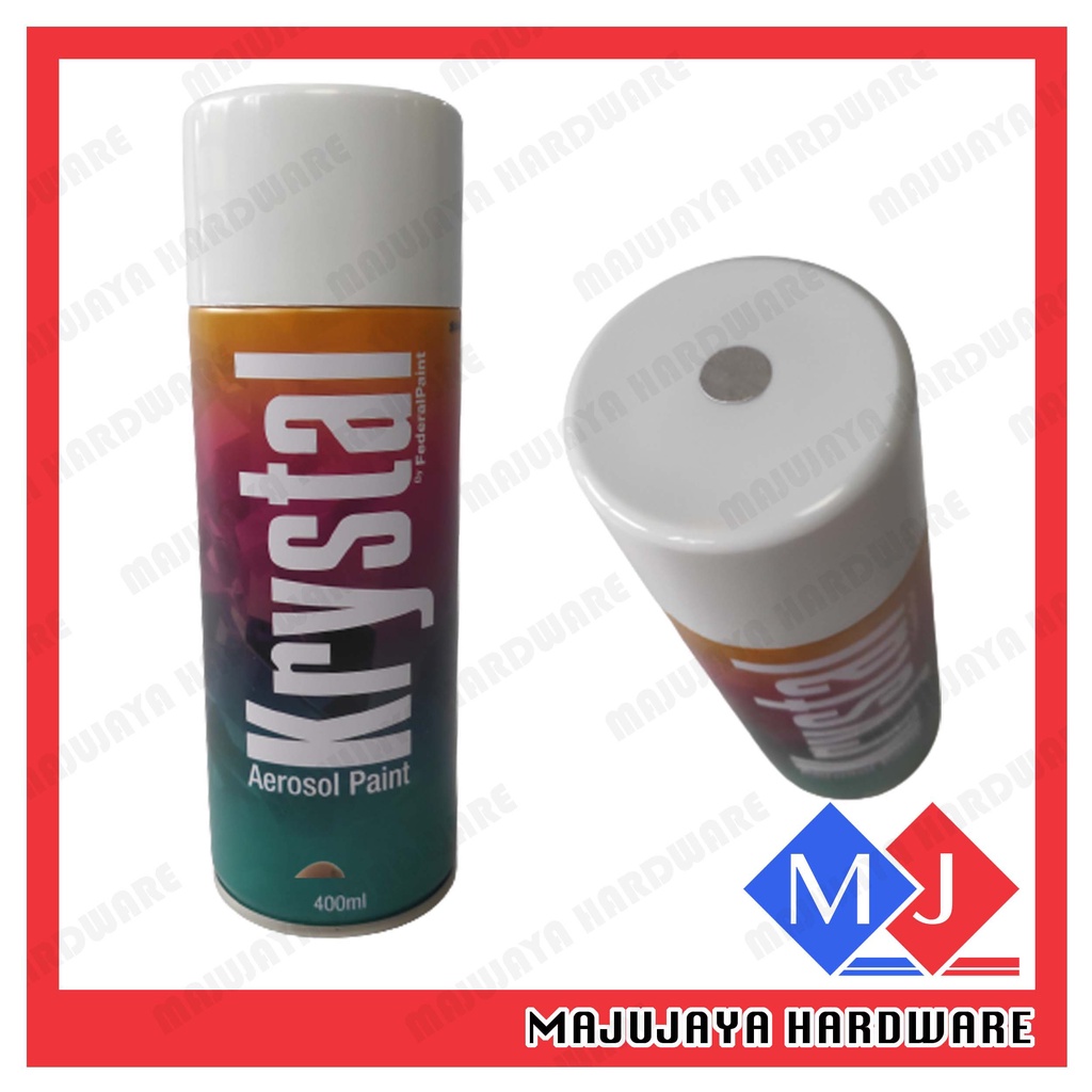 Krystal Spray Paint Chrome Silver Mirror Effect Spraying Paint C018 Aerosol Paint 400mL Federal