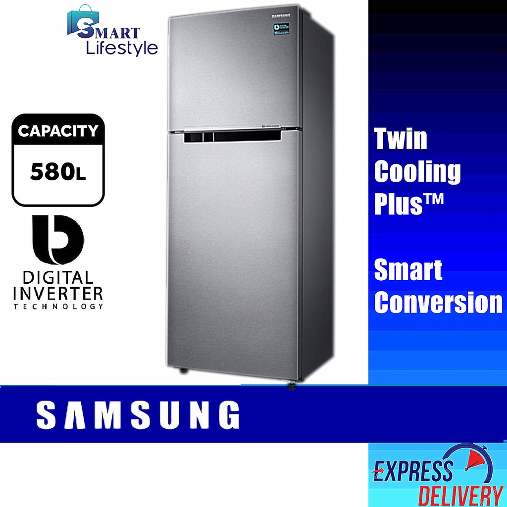 SAMSUNG Top Mount Freezer with Twin Cooling Plus™ (580L) RT18M6211S9/ME