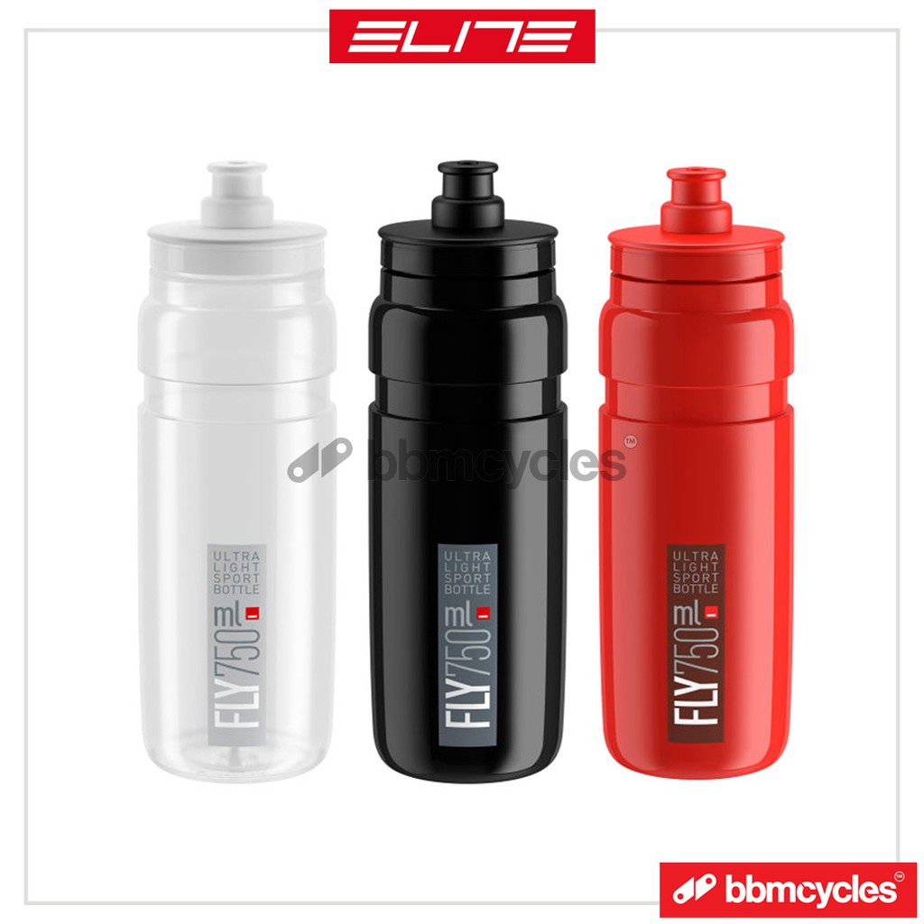 Original ELITE Fly Water Bottle 750 ml Cycling the lightest water