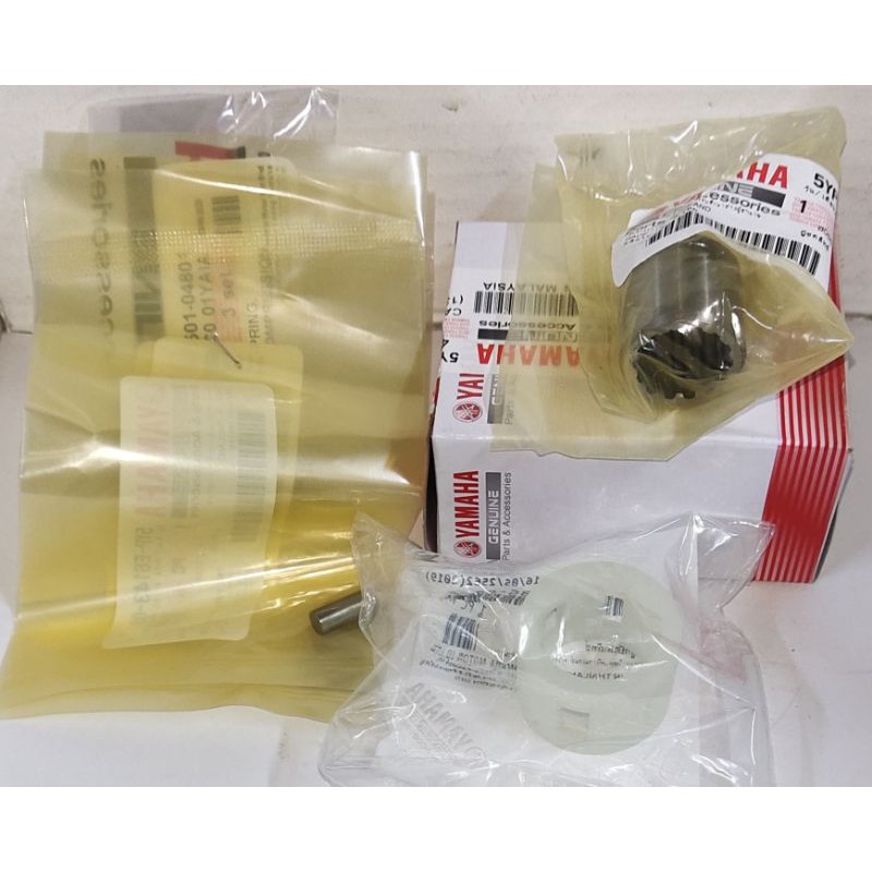 Yamaha Lc135 Bearing One Way Auto Clutch Original HLY (SET) 5YPWE65E