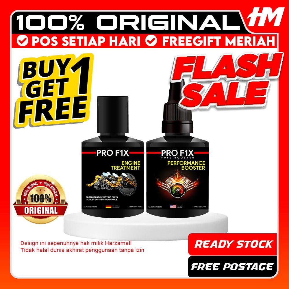 【100 ORIGINAL】PROF1X ENGINE TREATMENT PERFORMANCE BOOSTER Merawat
