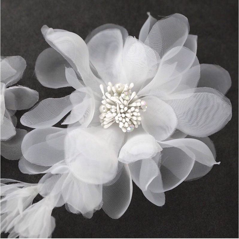 Chiffon Flower Brooch, Dress Attached Shopee Malaysia