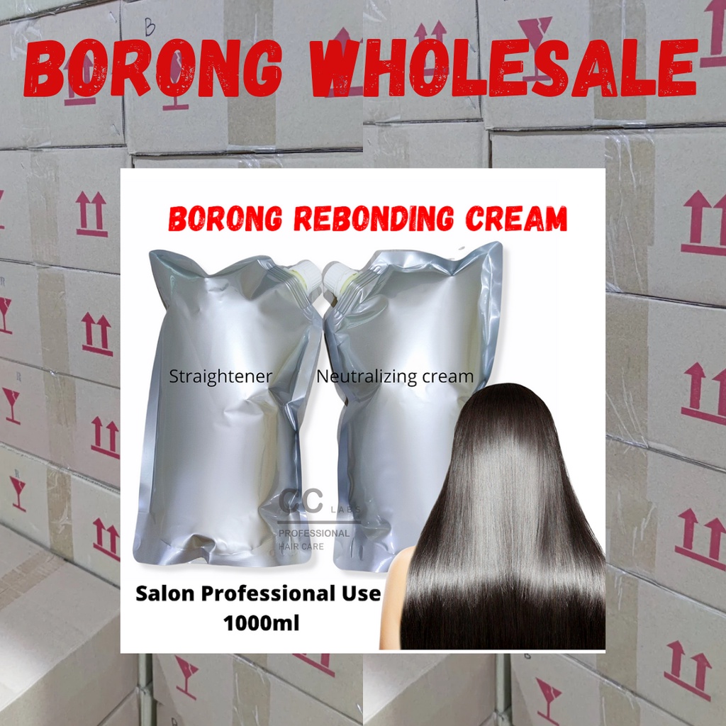 BORONG Ubat Rebonding Cream 1 Carton 8 SET Meluluruskan Rambut Set