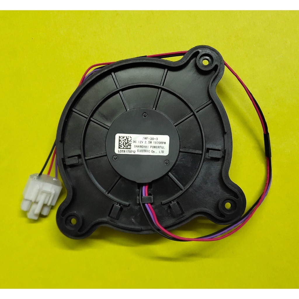 Samsung Refrigerator Fan Motor ZWF303 12V2.5W MultiBrand Universal