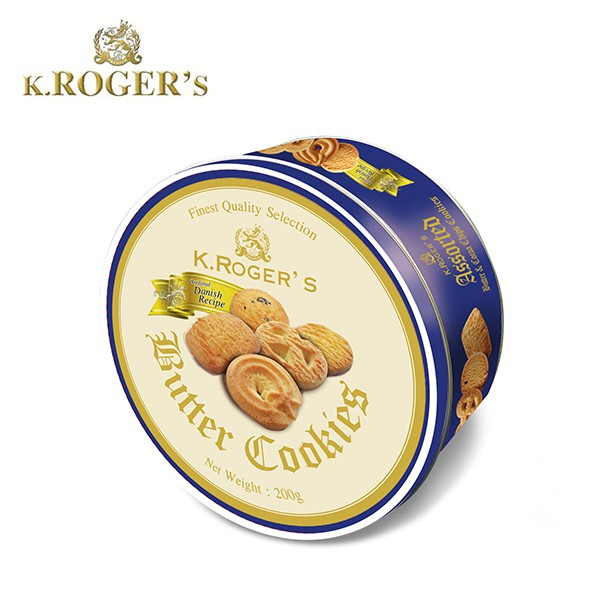KROGERS Danish Style Butter Cookies 200g Shopee Malaysia