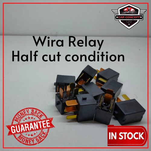 Car Concept Empire Wira Relay Relay Lampu Relay 4 Pin Relay Aircond Car