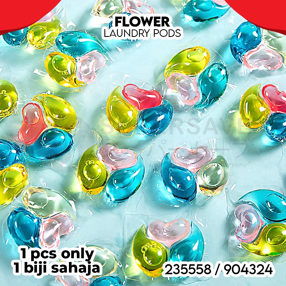 SUPERSAVE 3in1 Laundry Capsule Gel Pods Beads Detergent Booster