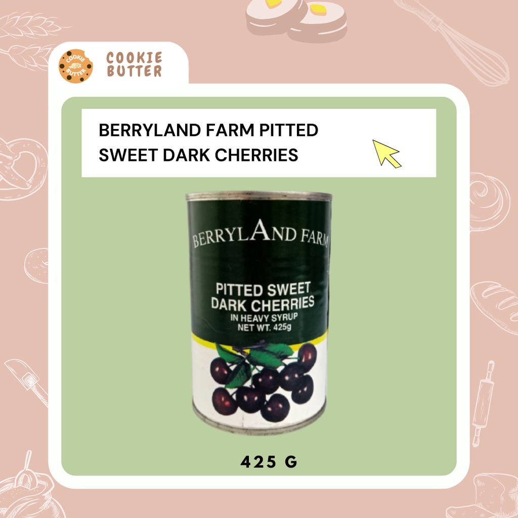 Berryland Farm Pitted Sweet Dark Cherries 425g & 850g Shopee Malaysia