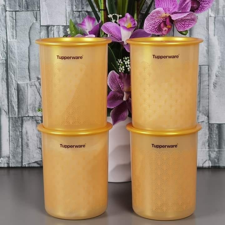 Ready Stock Tupperware Sugar Airtight One Touch Canister 1.25L X1