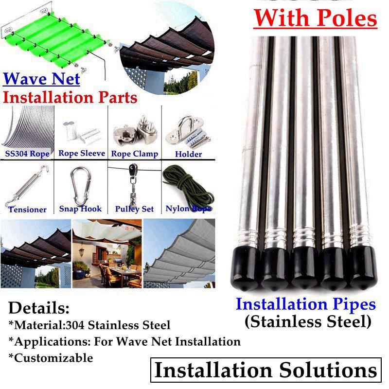 High Quality Stainless Steel Installation Accessories Kits For