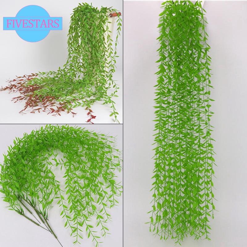 Artificial Rattan Indoor outdoor Classic Willow Vine Plastic Hanging Garden 105cm Simulation