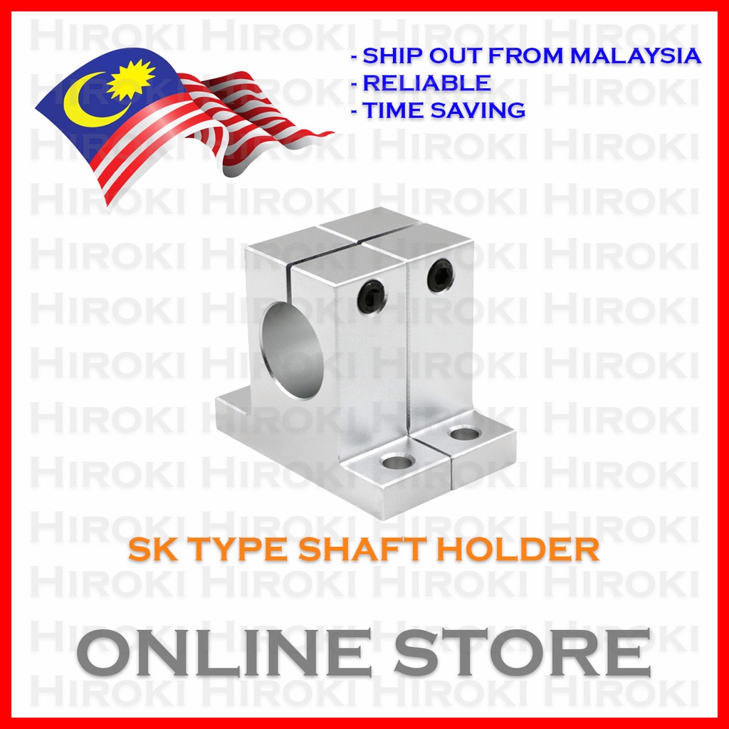 SK Shaft Holder Flange Shaft Holder Bearing Shaft Holder Linear Shaft