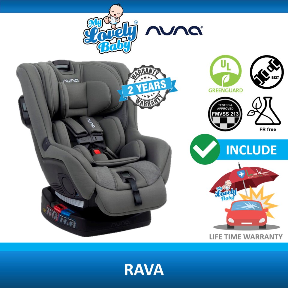 Nuna Rava Convertable Car Seat Shopee Malaysia