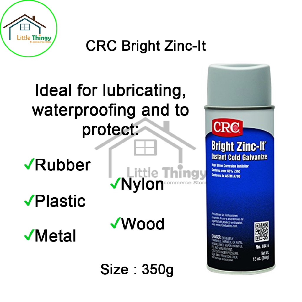 CRC Bright Zinc It Instant Cold Galvanize Code 18414 LittleThingy