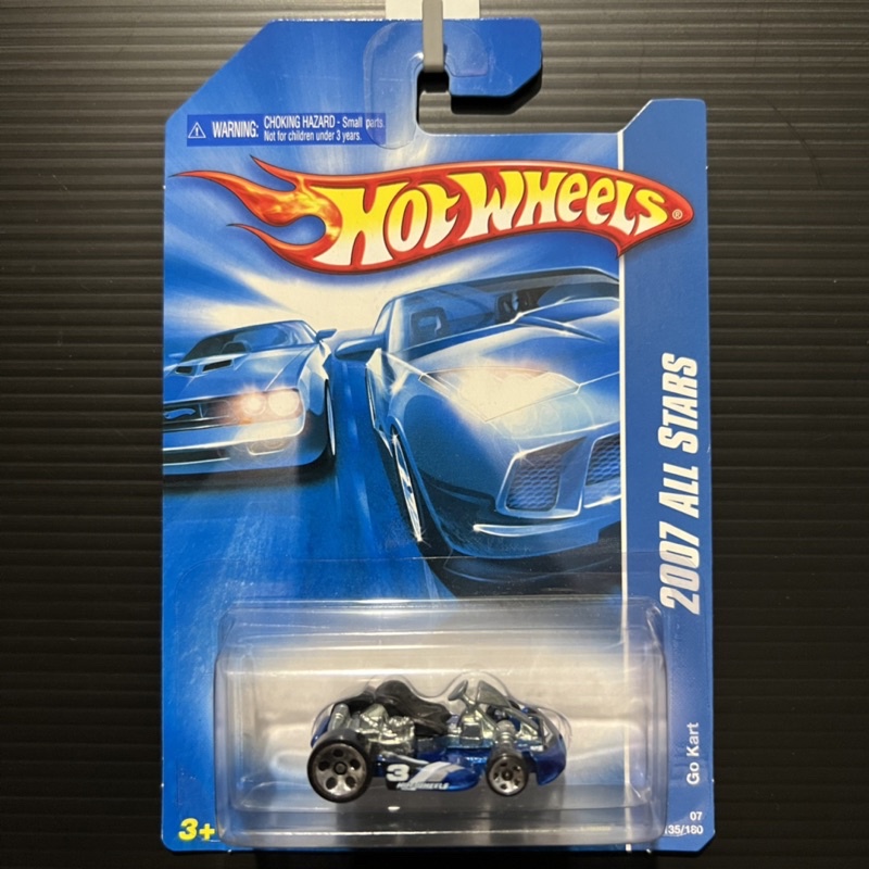 Hot Wheels Go Kart 2007 All Stars Metalflake Blue Shopee Malaysia