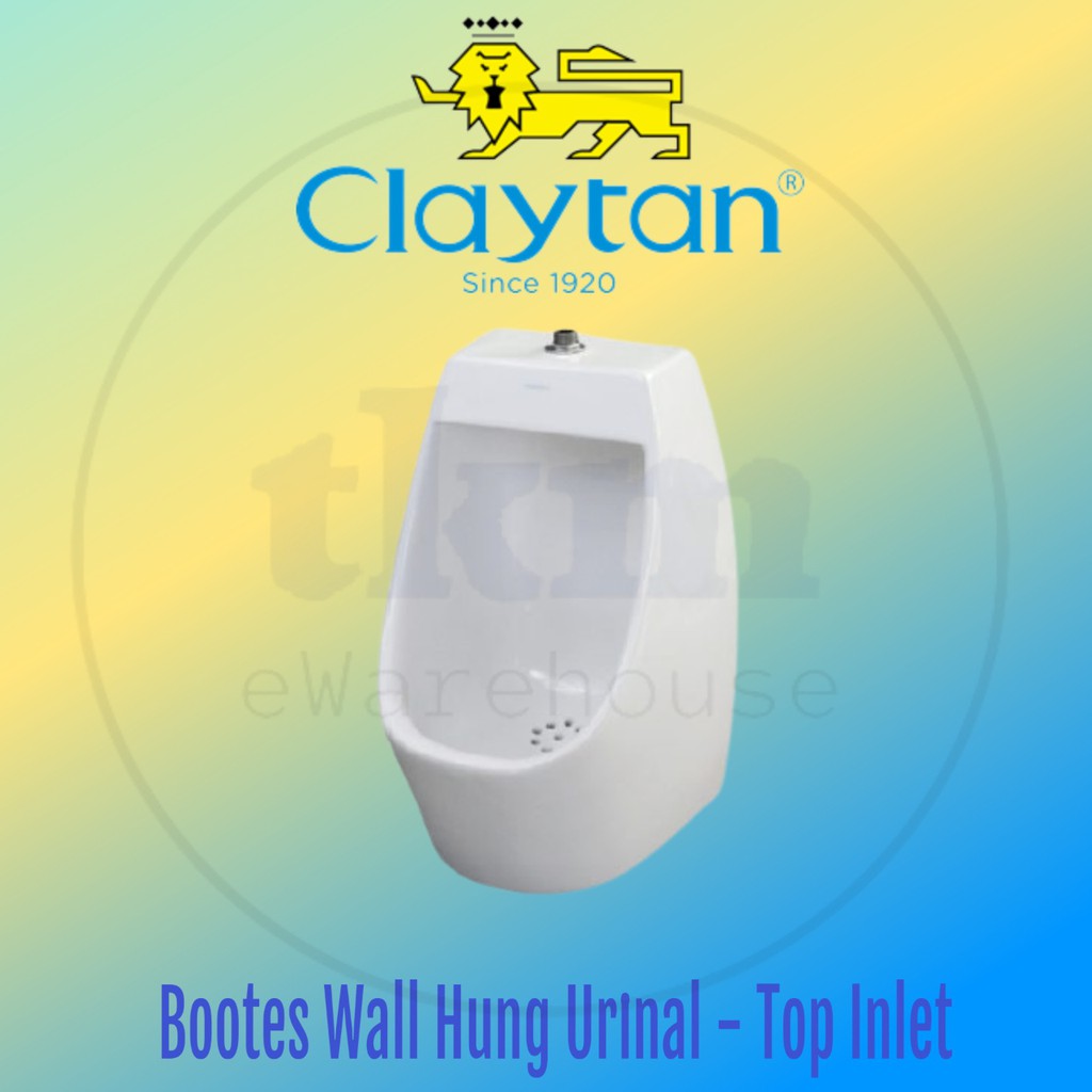 CLAYTAN BOOTES WALL HUNG URINAL BOWL / CERAMIC WALL HUNG URINAL BOWL
