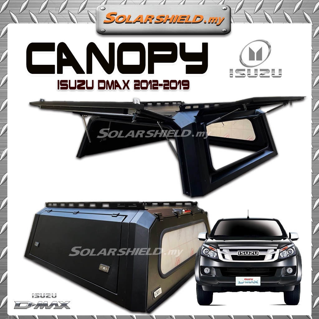 Isuzu Dmax 20122019 Stainless Steel Canopy 4x4 Canopy 4X4 Camping