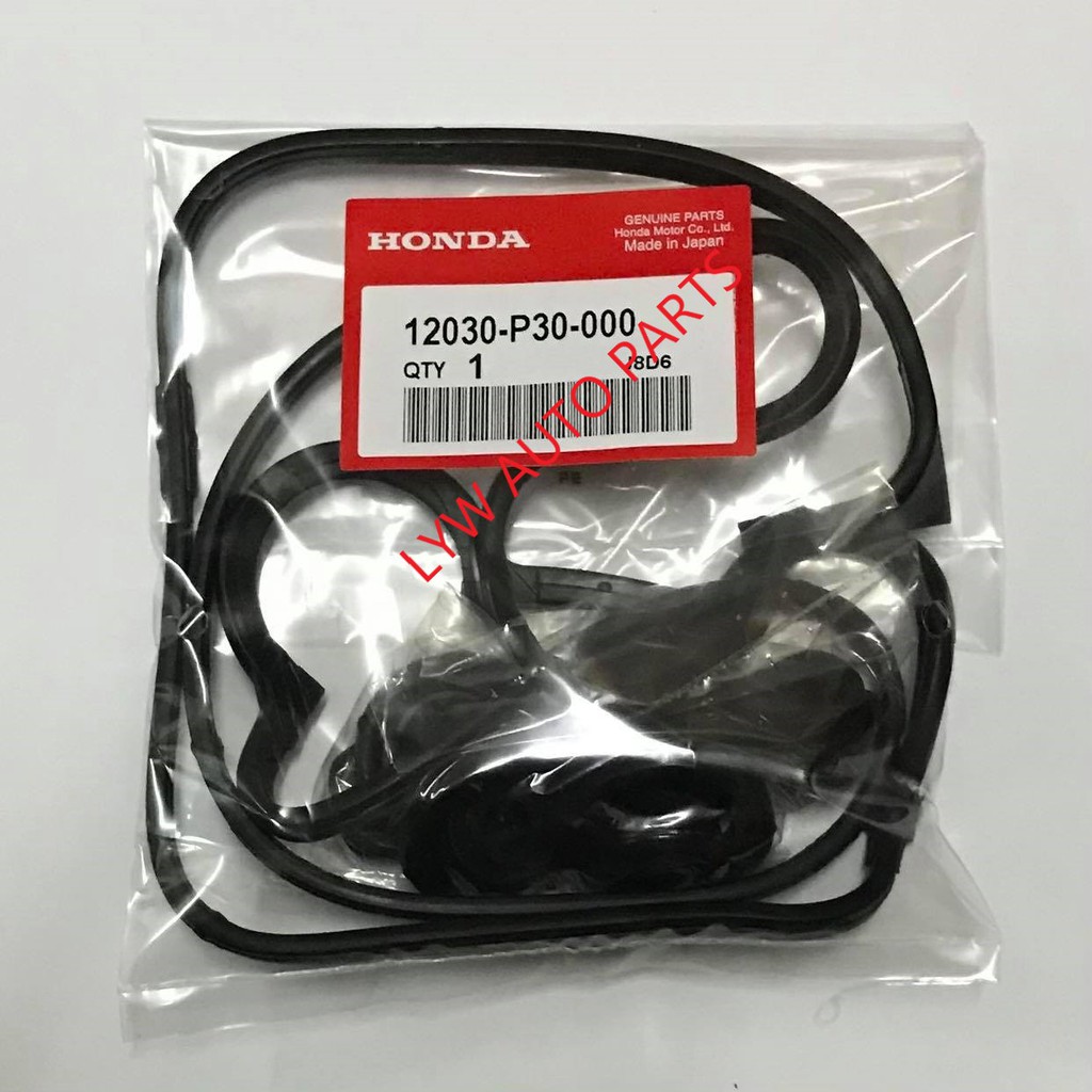 OEM Valve Cover Gasket Set Honda ( Engine B16A ) 12030P30000 Shopee