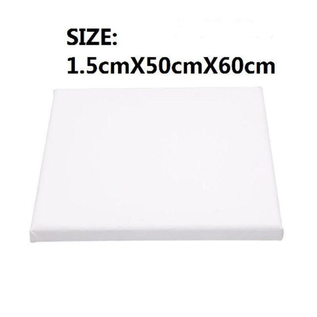 High Quality Blank White Canvas 100 Cotton / Canvas Board Frame for