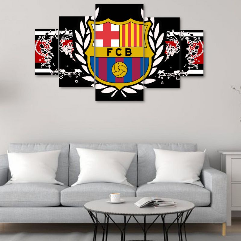 HIASAN DINDING KAYU "J0ne" Wall Decoration custom barca Wood poster 3