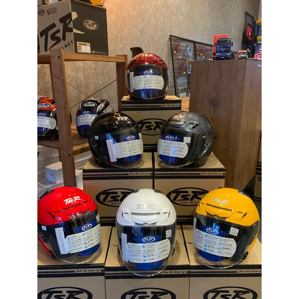 TSR HELMET VARIOUS COLOR Shopee Malaysia