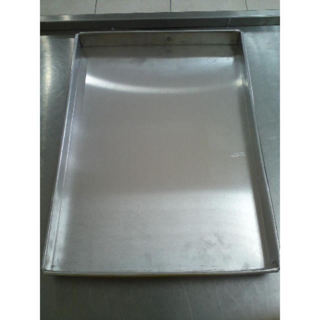 Aluminium Rectangular Baking Pan Swiss Roll Pan, (measure in Inches