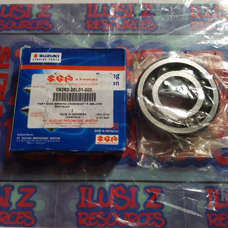 Suzuki Belang Satria Raider R150 FU FU150 Crank Crankshaft Bearing, RH