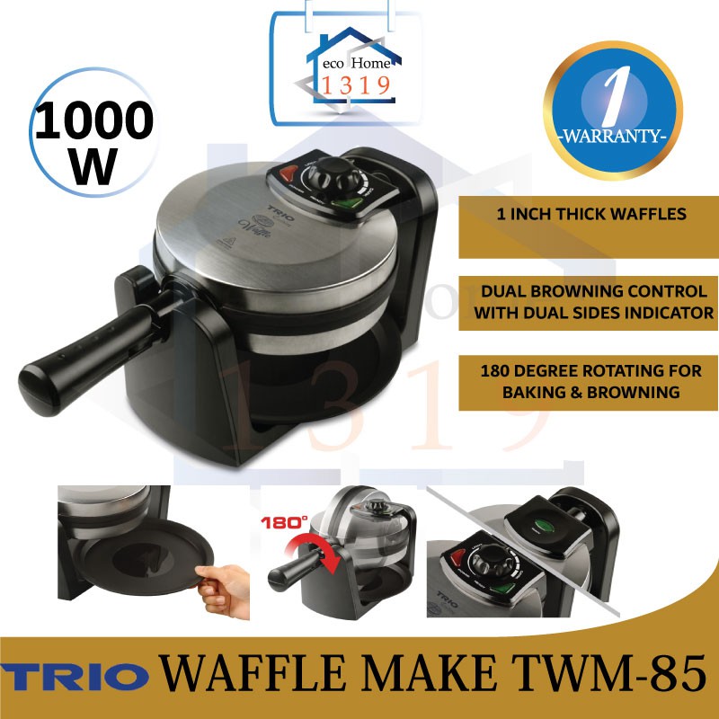 [TWM85] Trio Waffle Maker TWM85 Shopee Malaysia