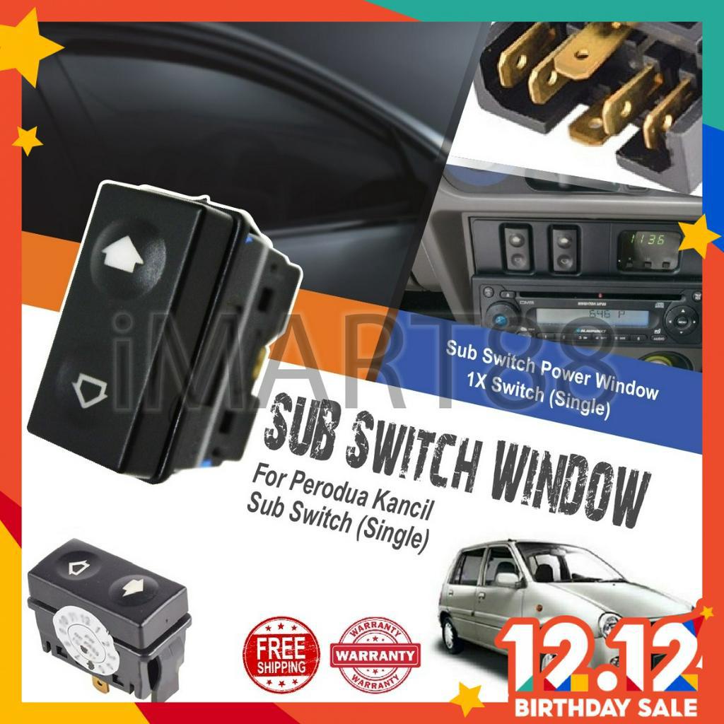 Perodua Kancil K5 Sub Single Main Power Window Switch Shopee Malaysia