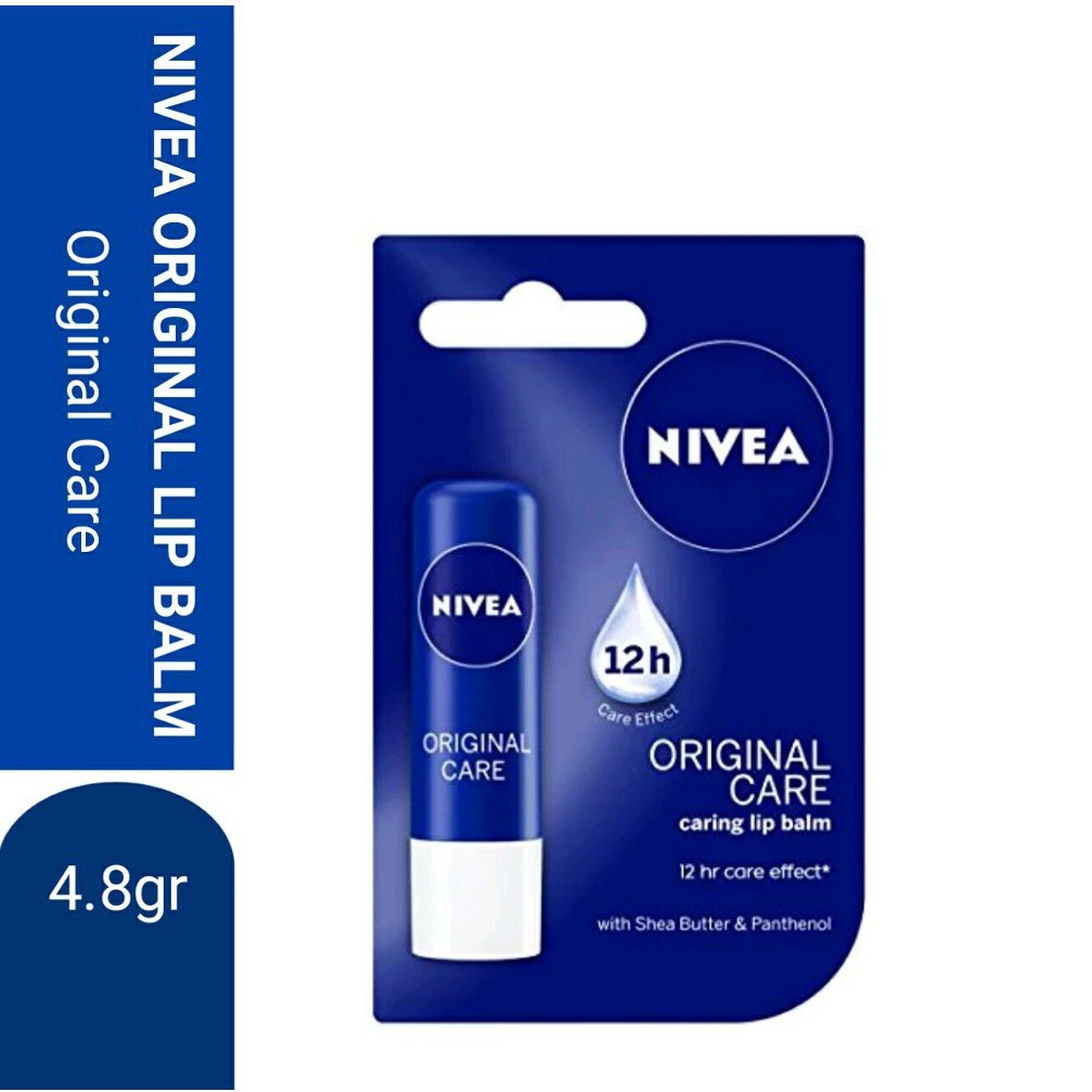 Nivea Lip Balm Original Care Shopee Malaysia