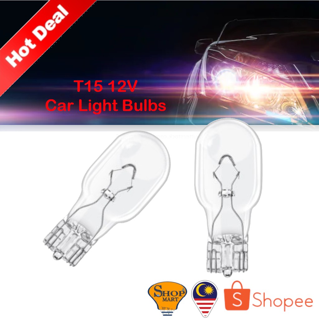 T15 12V Car Light Bulbs Third Brake Lights Myvi Viva Lampu Brek Kereta