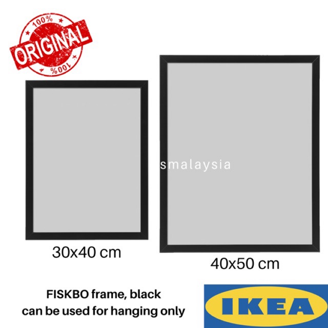 IKEA FISKBO frame large size bingkai gambar poster saiz besar Shopee
