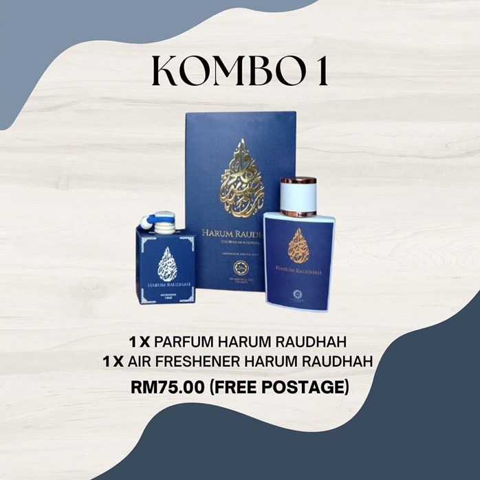 MUST READ Parfum Air Freshener Harum Raudhah 10 ml / 30 ml Muhammad S