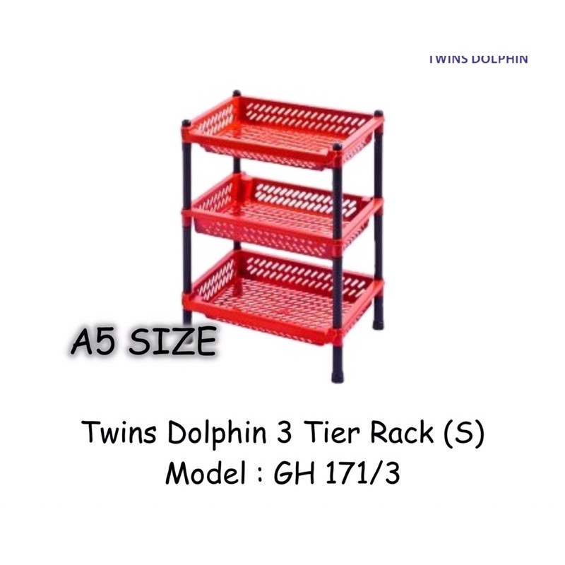 Twins Dolphin Multi Purpose Rack Small Size / Kitchen Rack / Toilet