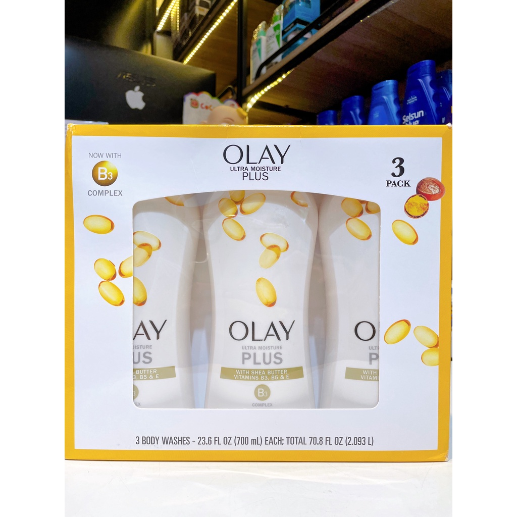 Ultra moisture Plus+ Golden Olay Shower Gel (New Model 2020) Shopee