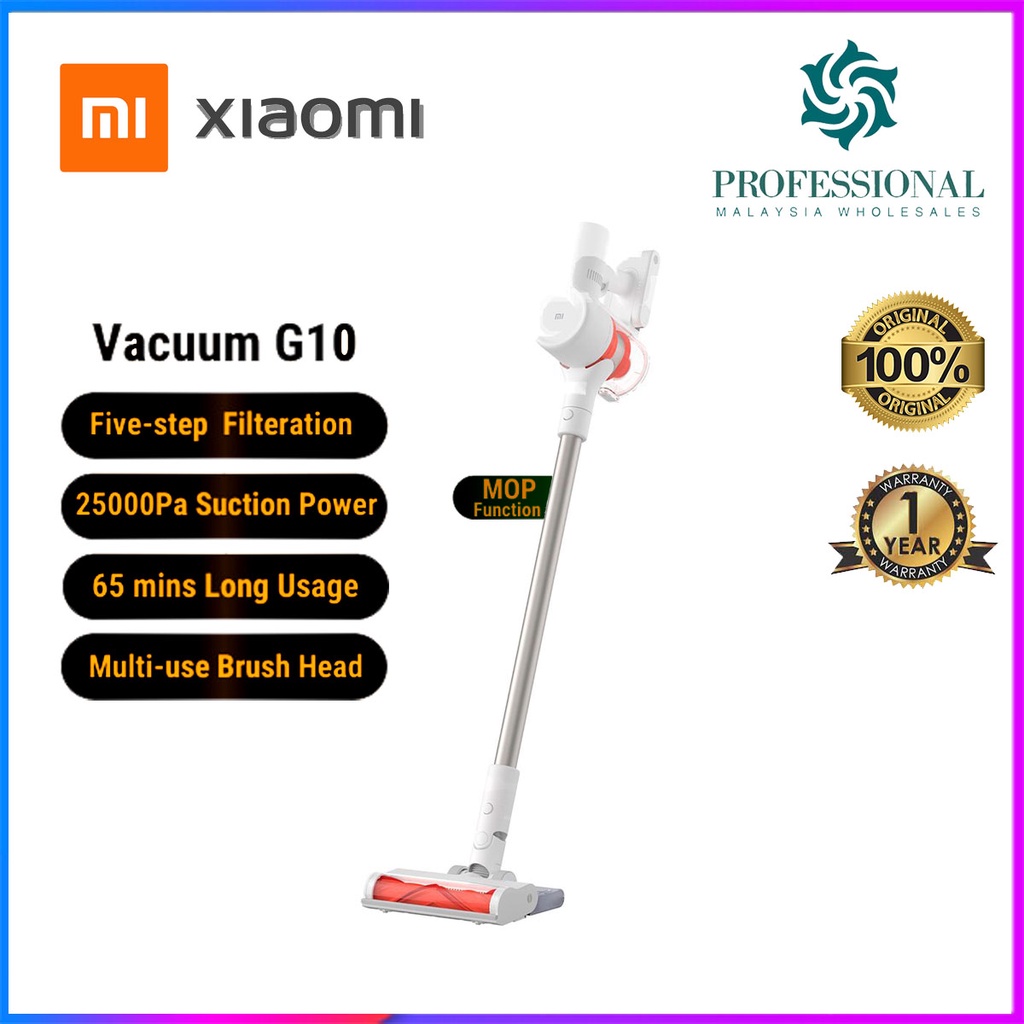 Xiaomi Mi Cordless Handheld Vacuum Cleaner G10 (2in1 Vacuum & Mop, 25