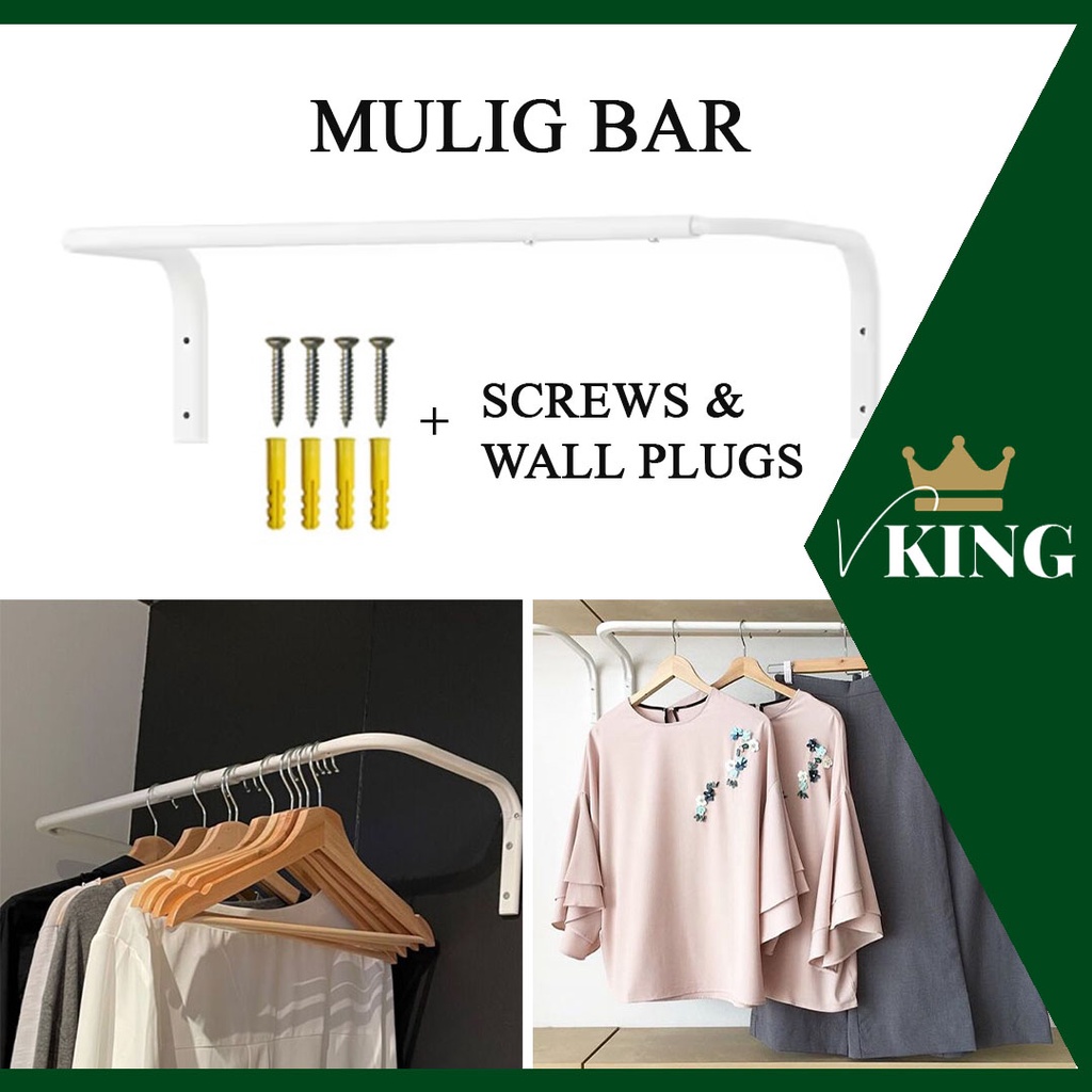 IKEA CLOTHES BAR IKEA MULIG BAR CLOTHES RACK CLOTHES HANGER PALANG