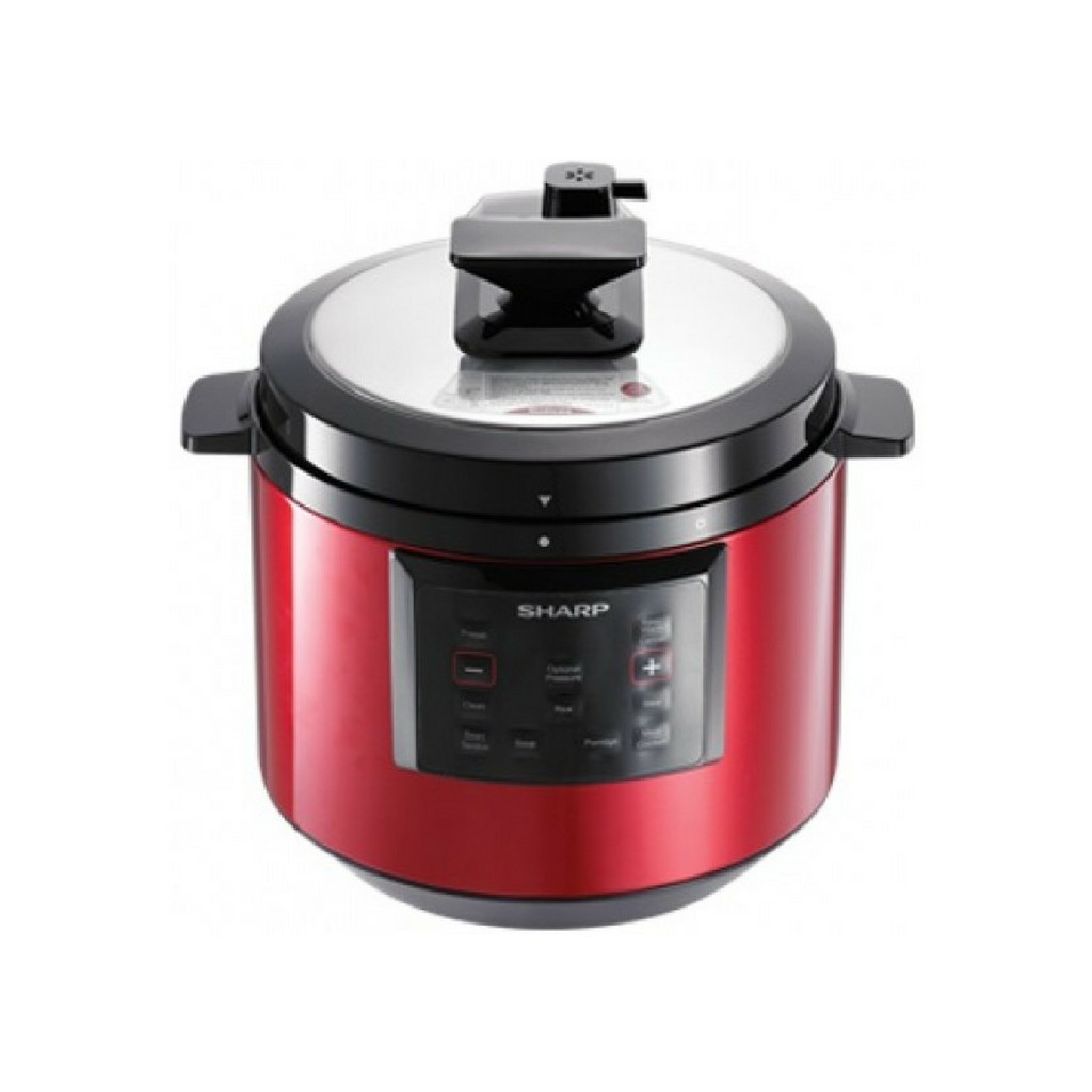 Sharp Pressure Cooker KQA60RD 6L (2 pot Included, Non Stick