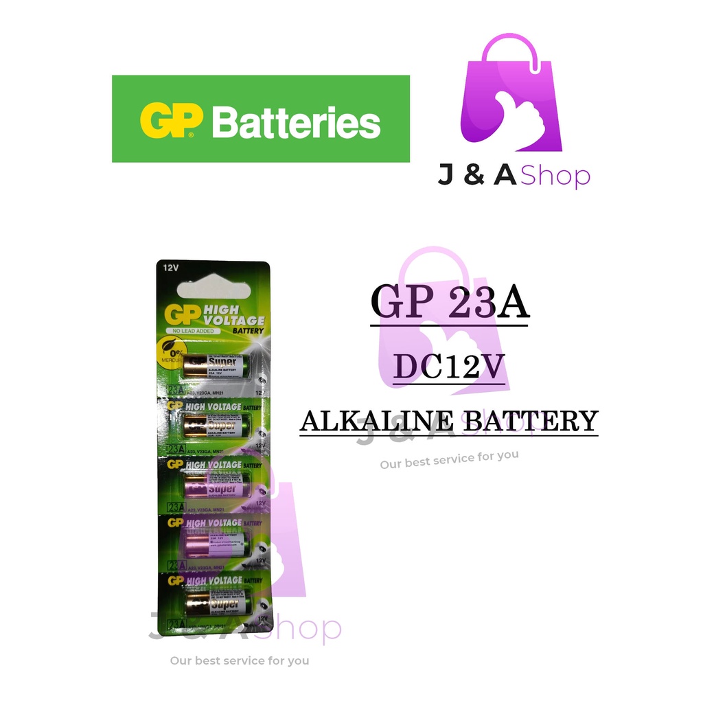 GP 23A 12V ALKALINE BATTERY Shopee Malaysia