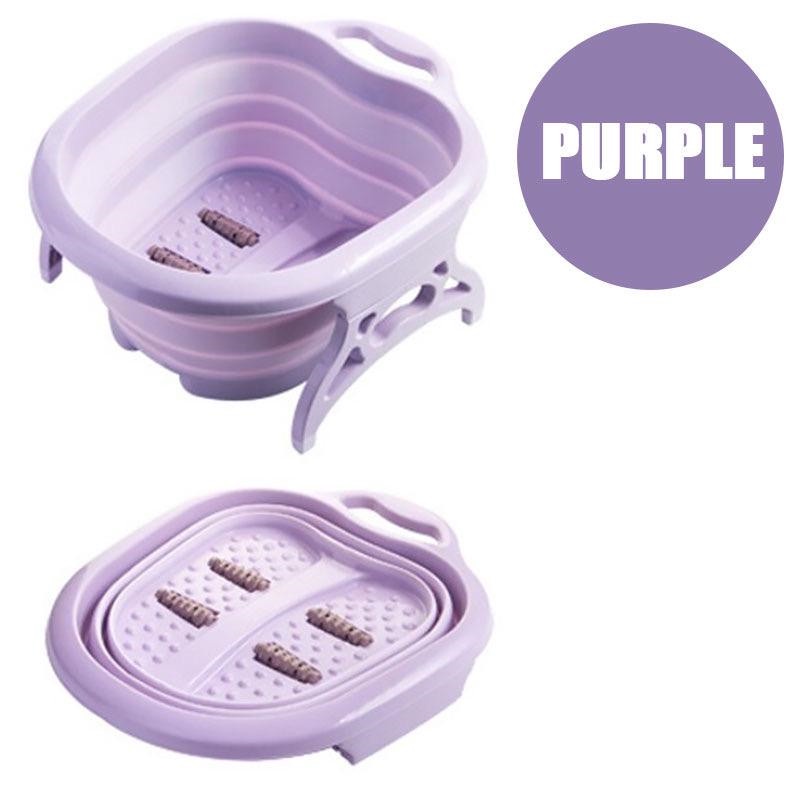 Foot Tub Foldable Spa Pedicure Buckets Hot Water POT Massage Bath Soak