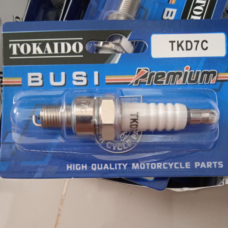 Tokaido Grand, Supra, Mio, Smash, Etc Premium C7 Spark Plugs Shopee