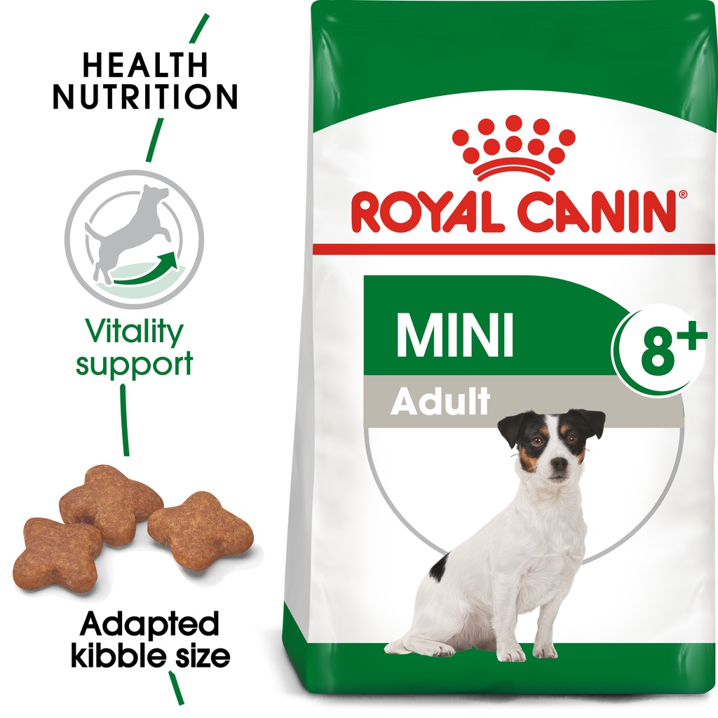Royal Canin Mini Adult 8+ Dry Dog Food 2KG (Expiry Date Oct 2025