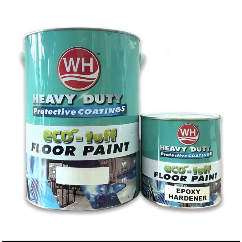 Epoxy PAINT 5L 4+1 / WH EPOXY FLOORING PAINT / EPOXY FLOOR / 2 PACK
