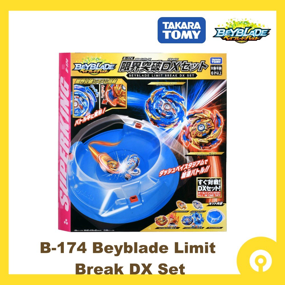 Takara Tomy Beyblade Burst B174 Helios Volcano Hyperion Burn Limit