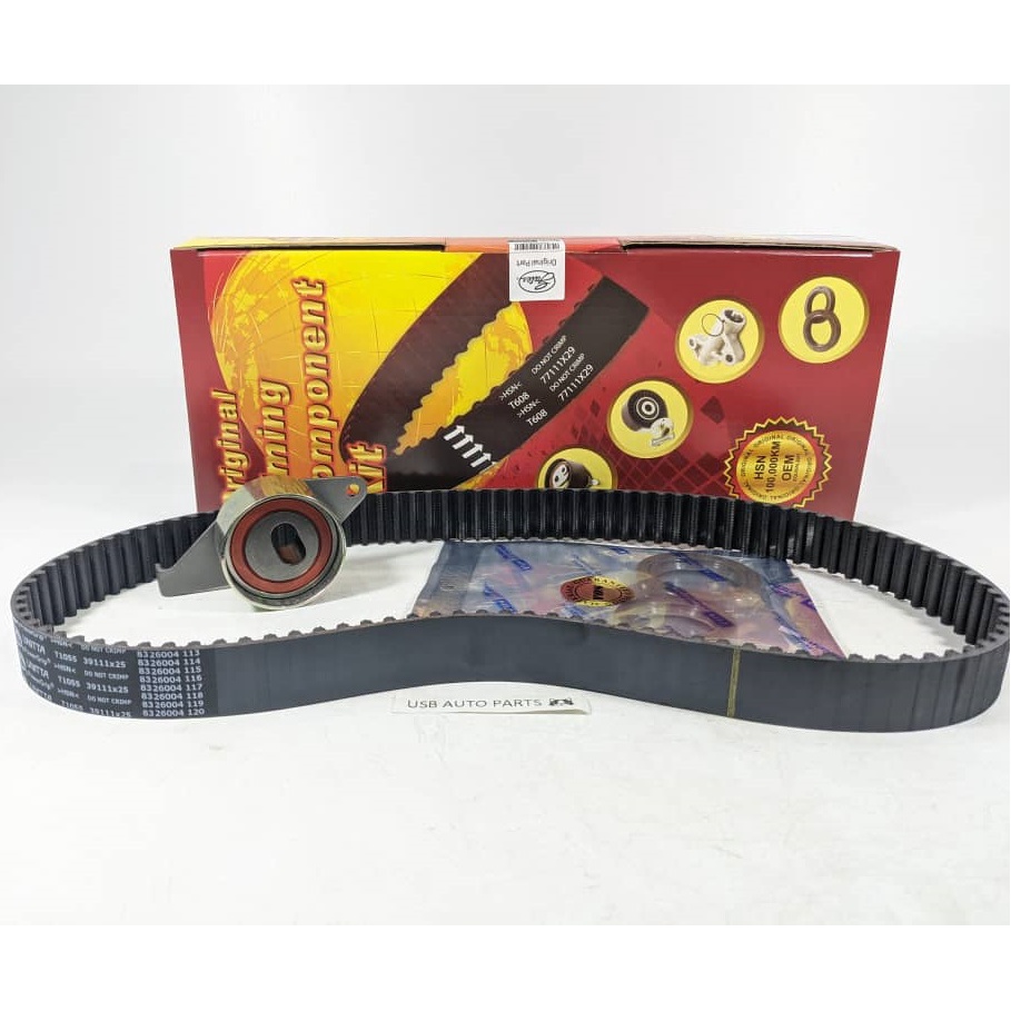 GATES ORIGINAL Timing Belt Kit Set with VITON Seals Perodua Kancil