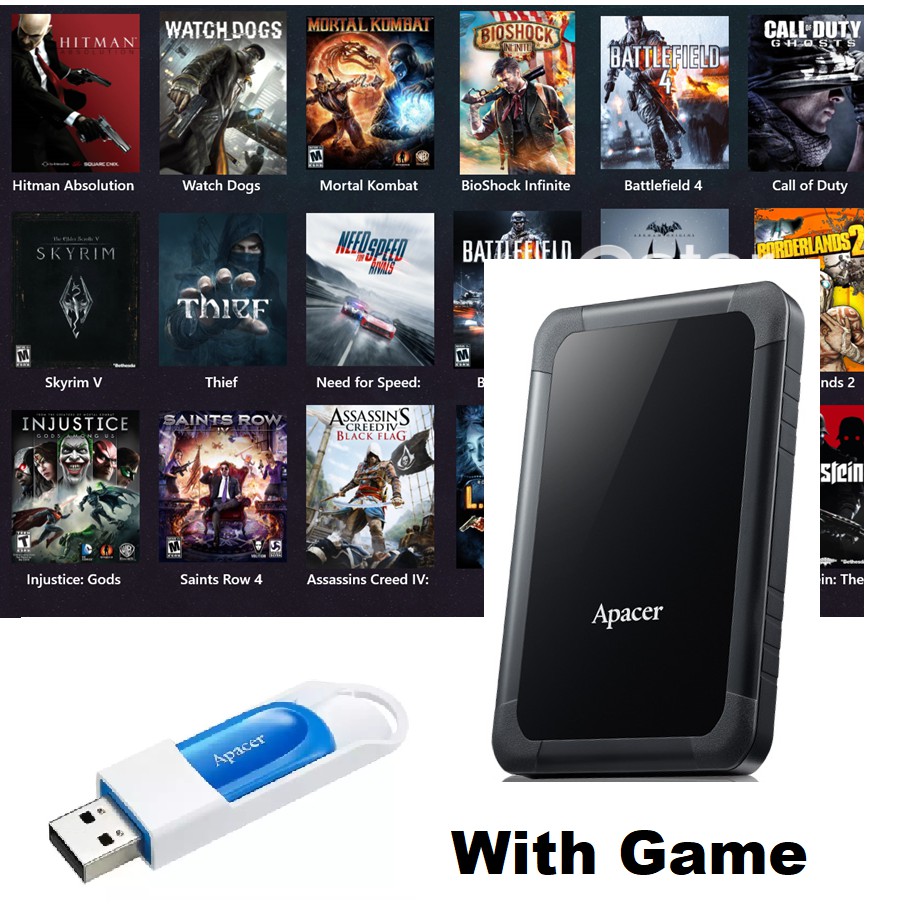 [PC Game] [Software] Pendrive 64GB 1TB/2TB Portable HDD USB3 (New