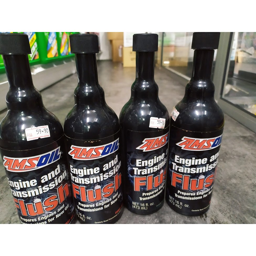 Amsoil engine & transmission flush 473ml Shopee Malaysia