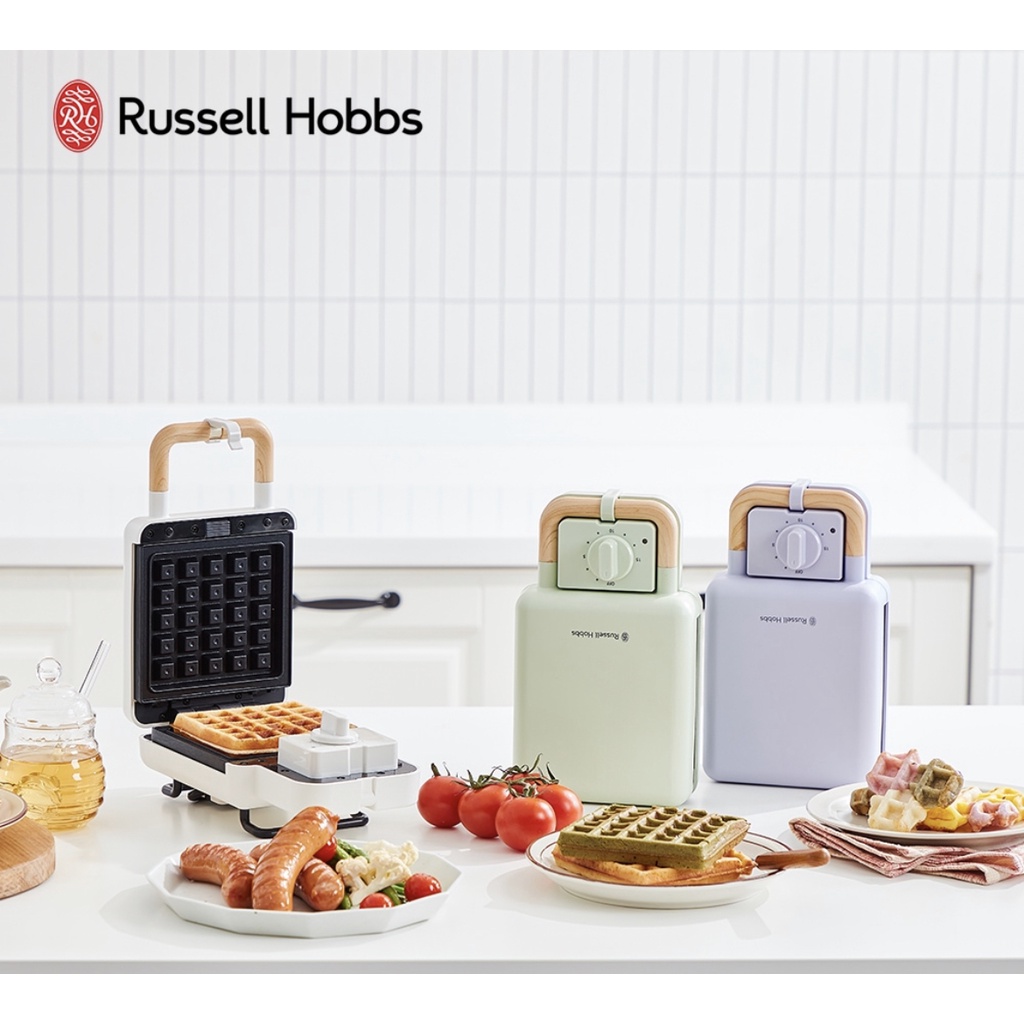 Russell Hobbs Waffle & Sandwich Maker 3 Colors Shopee Malaysia