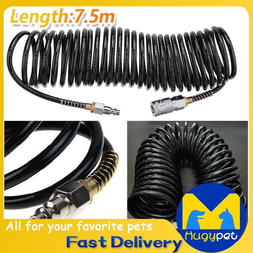 Air Compressor Hose 1/4" NPT Pneumatic Adapter Extension Flexible